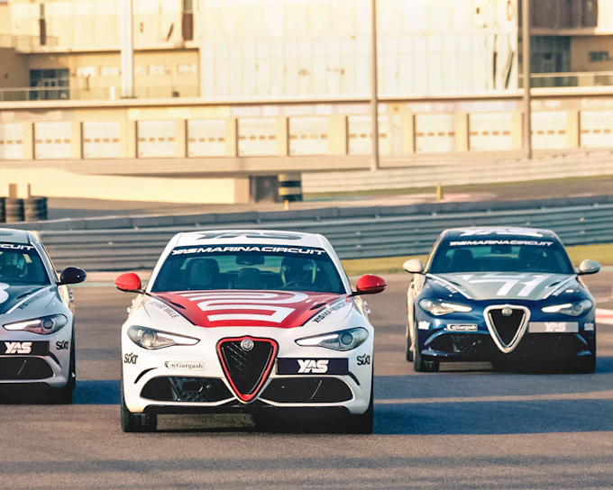 Alfa Romeo Giulia Quadrifoglio Passenger Experience at Yas Marina Circuit