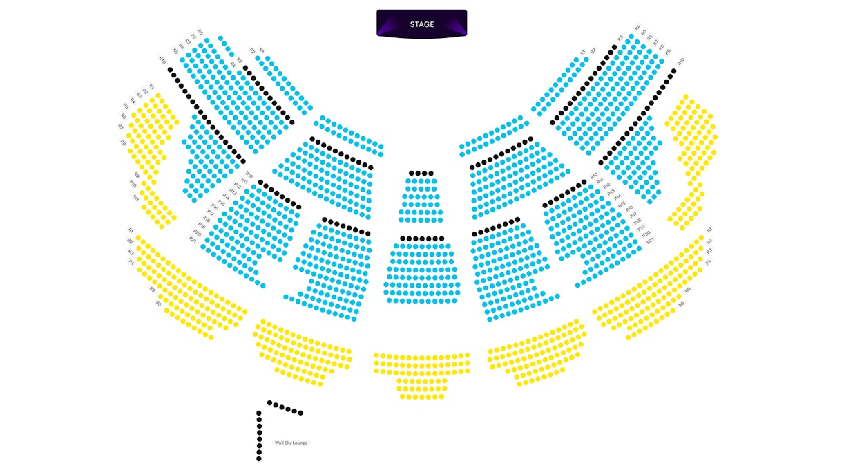 Friedrichsstadt Palast Saalplan
