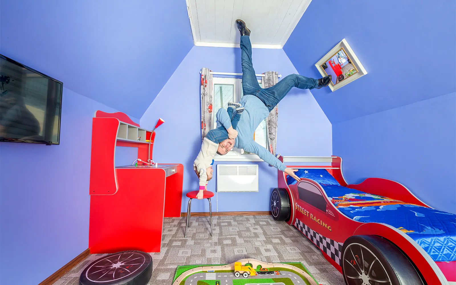 Upside Down House: Has the House Flipped or Have You?