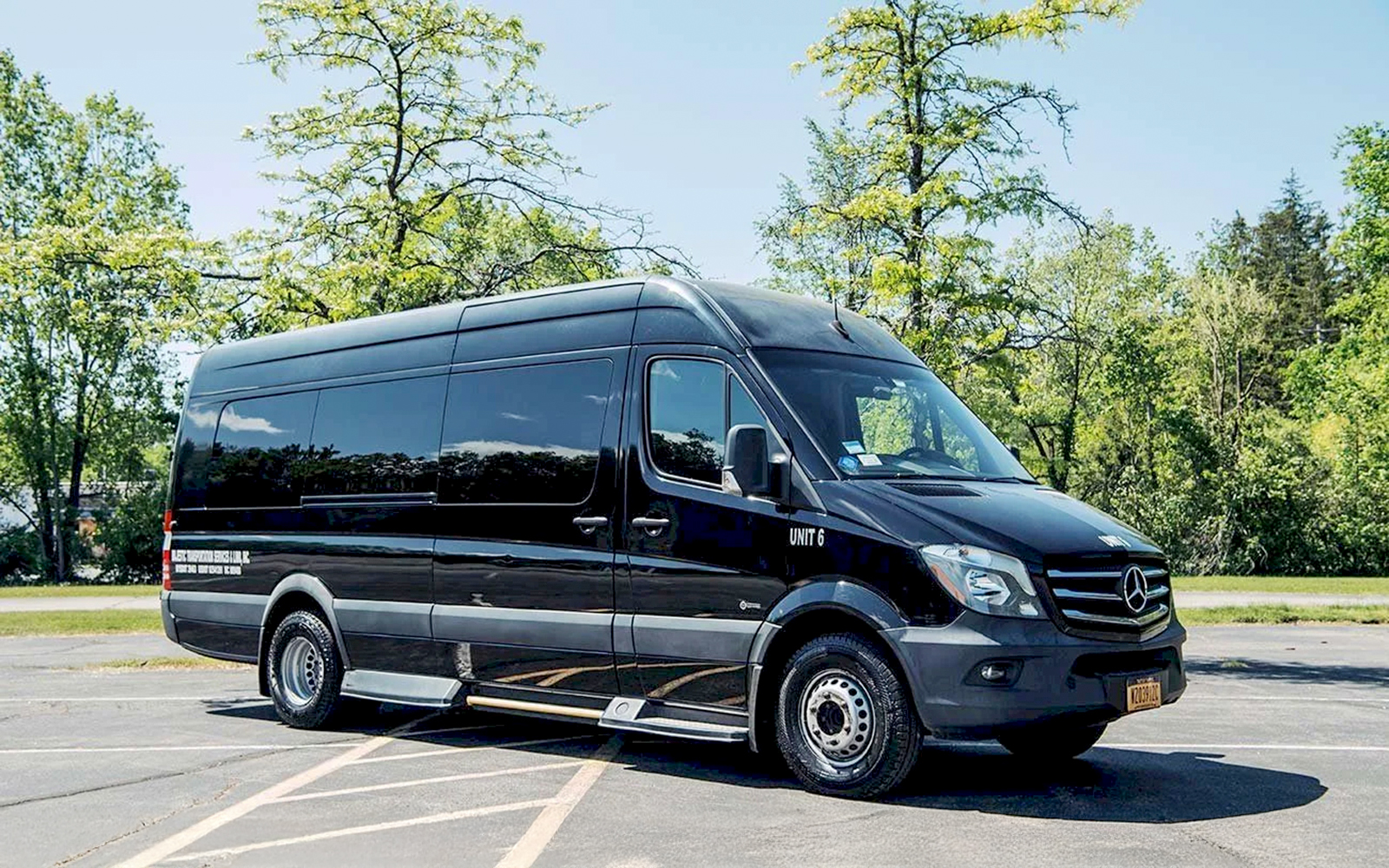 Minibus used for transfers during Private Montenegro Tour & Boat Ride.