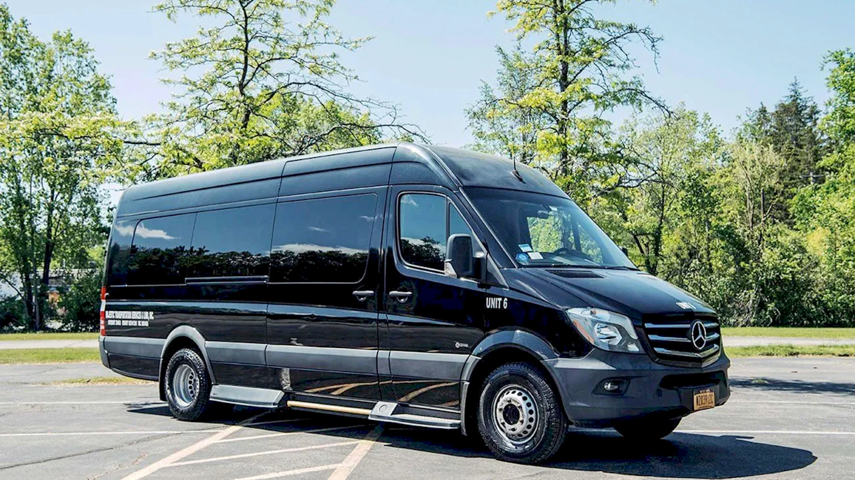 Minibus used for transfers during Private Montenegro Tour & Boat Ride.