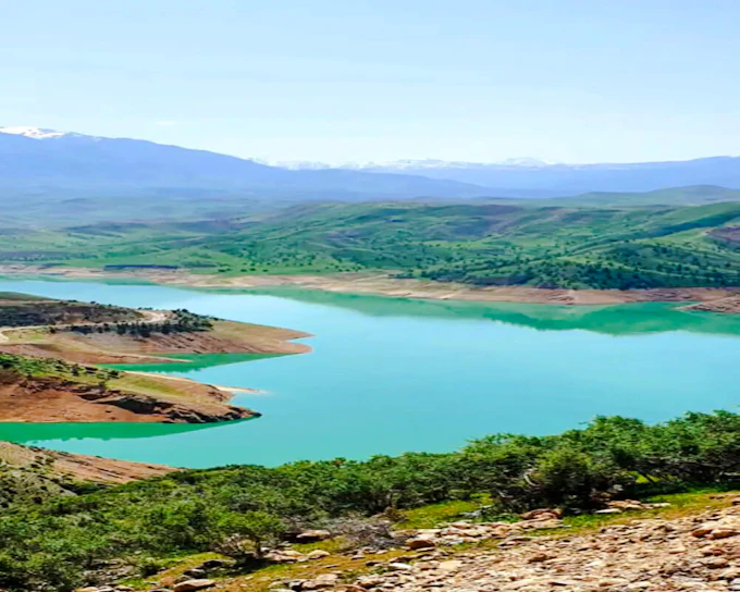 From Samarkand: Takhtakaracha Pass, Hisorak Reservoir & Plateau of Demons Tour with Boat Cruise