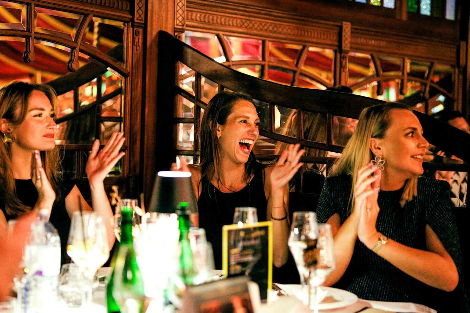 Guests enjoying a Strauss concert and dinner at Mirage, Prater Vienna.