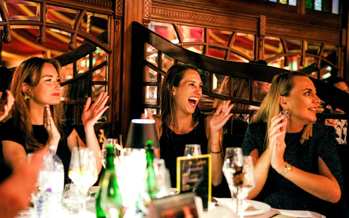 Guests enjoying a Strauss concert and dinner at Mirage, Prater Vienna.