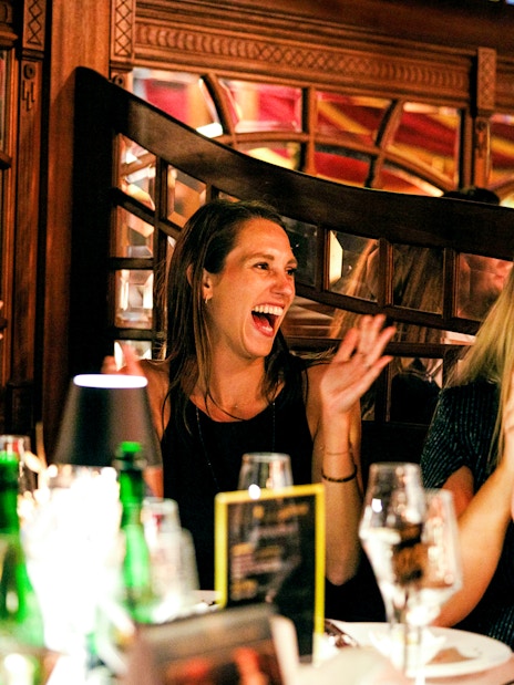 Guests enjoying a Strauss concert and dinner at Mirage, Prater Vienna.