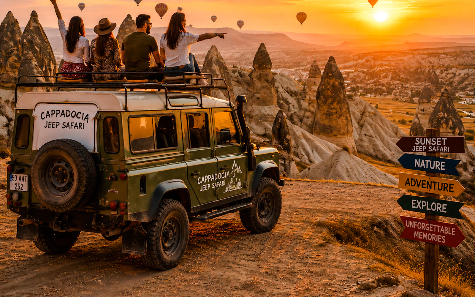 Cappadocia Jeep Safari To Love, Red & Killik Valleys With Photo Stops