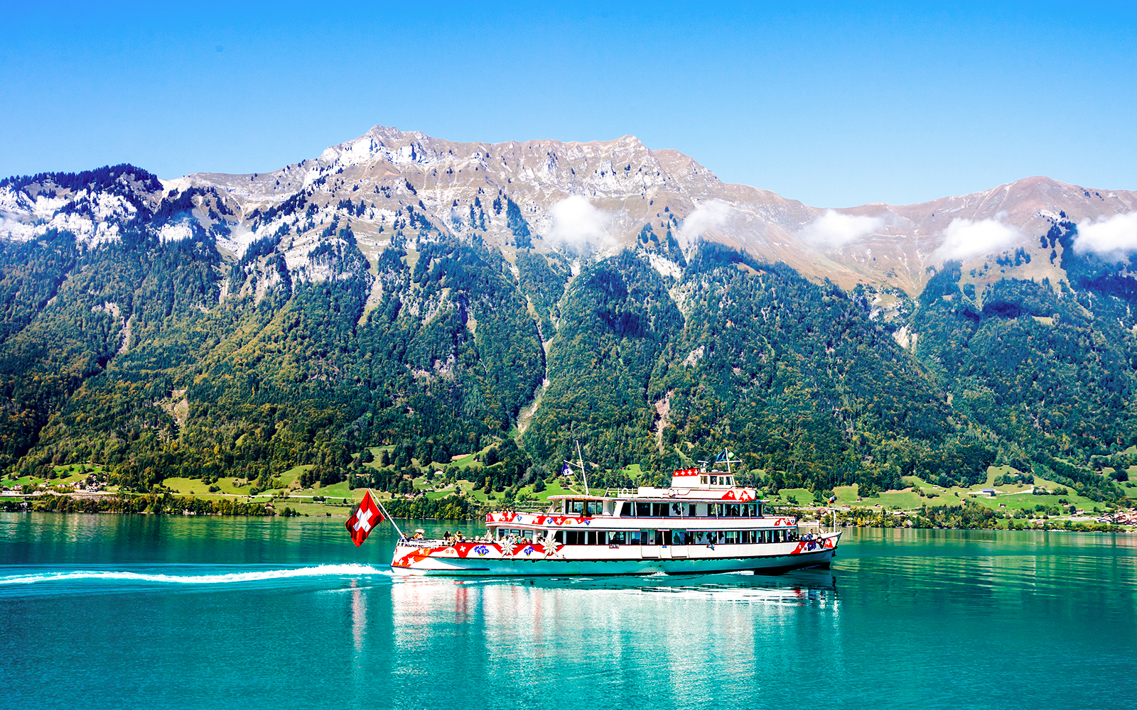 a lake cruise on Thun