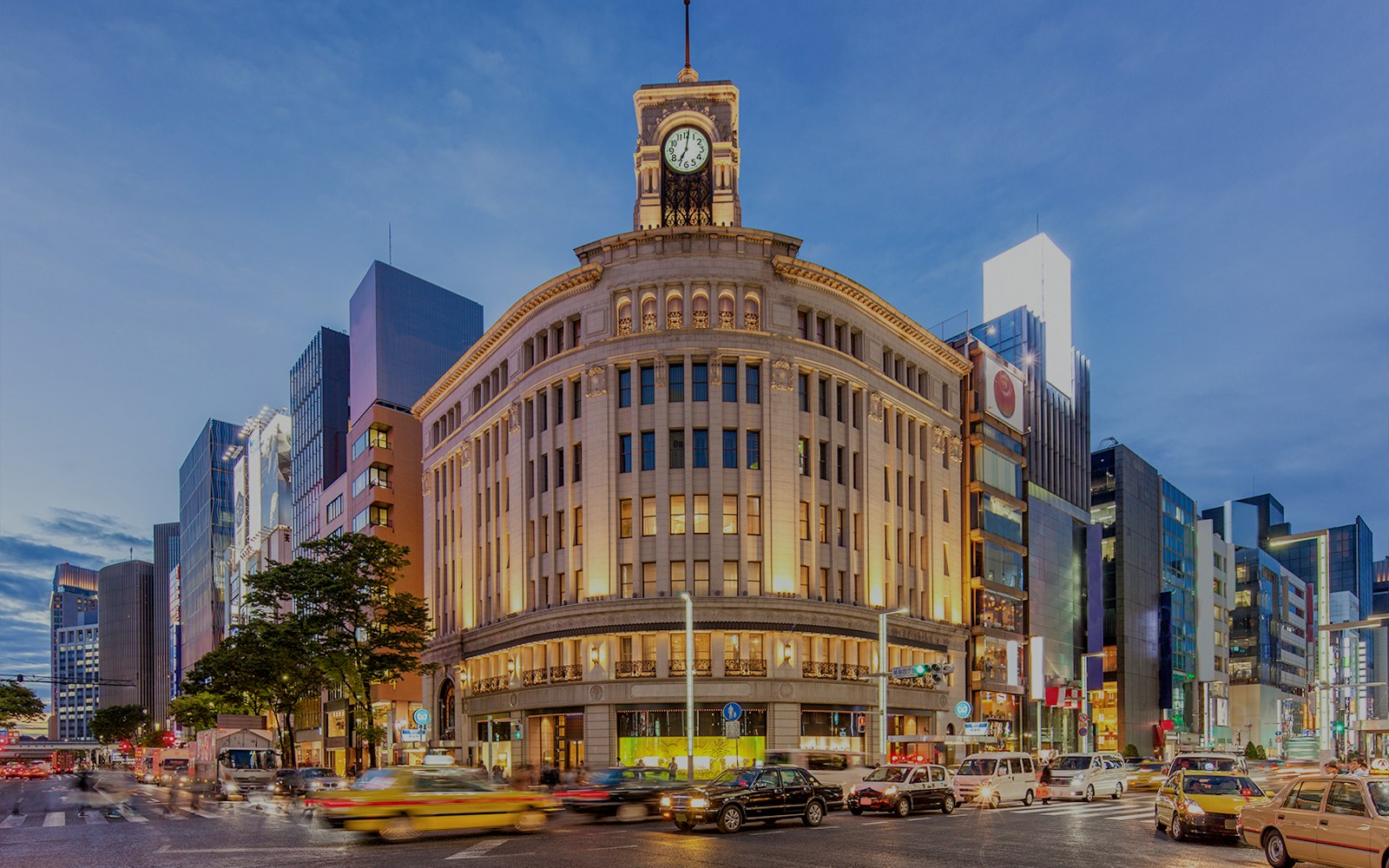 Ginza in Tokyo