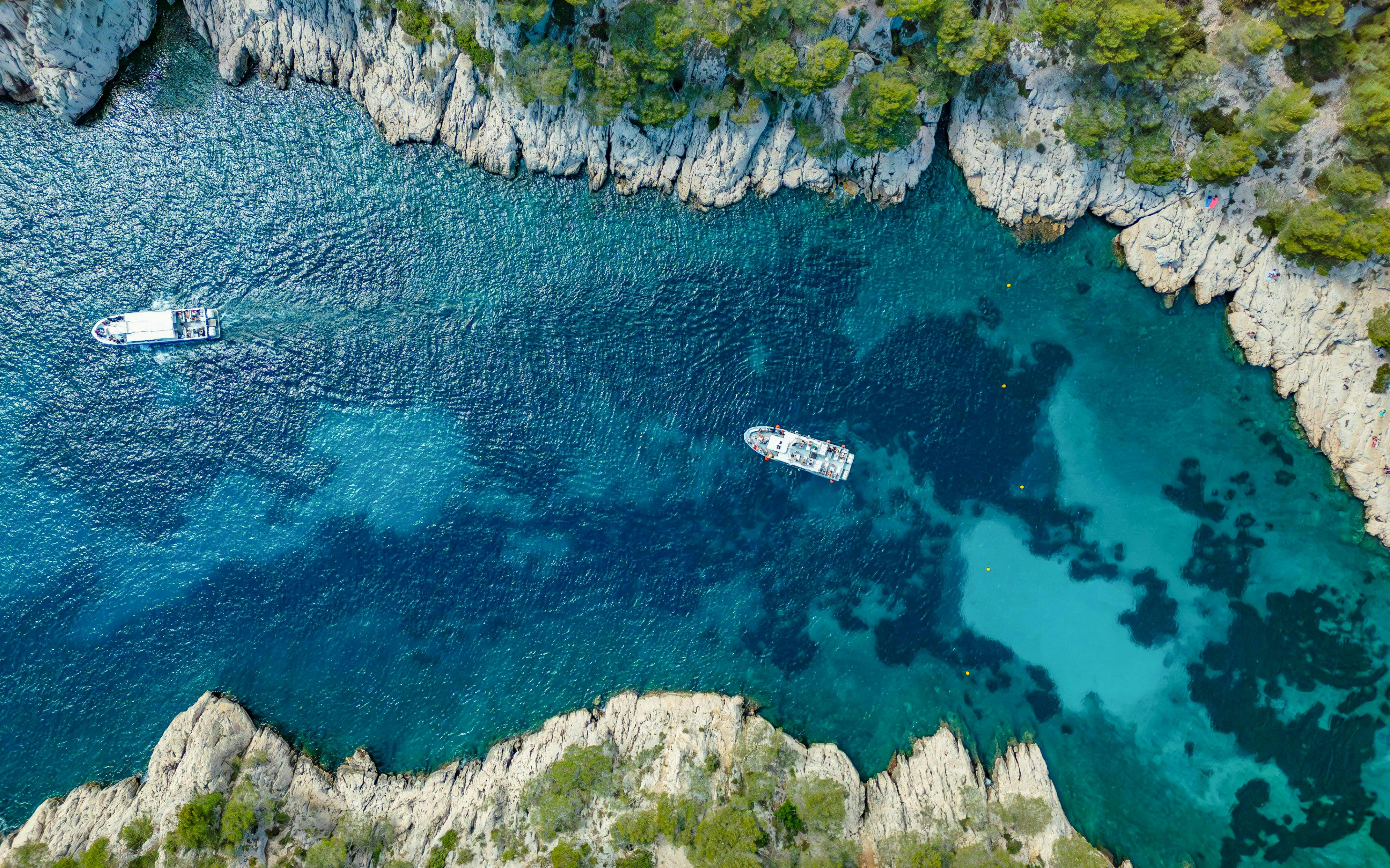 Die Calanques-Küste und die Meeresbuchten