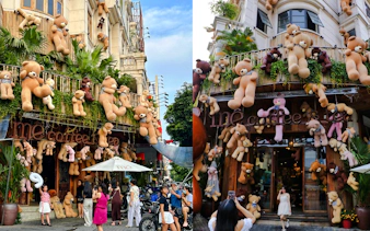 ho chi minh şehri yürüyüş turu, teddy bear café’de i̇çecek ve monet dijital sanat sergisi bileti dahil-3