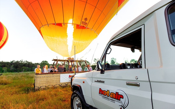 Tickets for Brisbane Classic Ballooning & Vineyard Champagne Breakfast