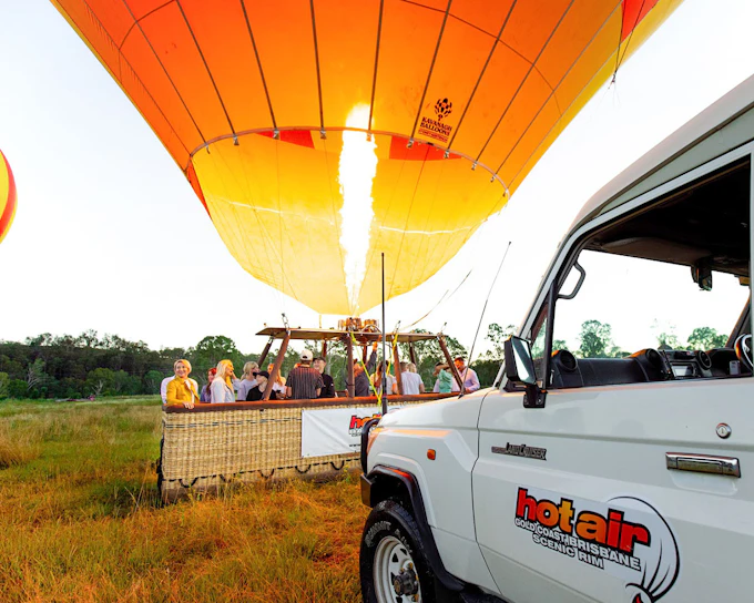 Tickets for Brisbane Classic Ballooning & Vineyard Champagne Breakfast