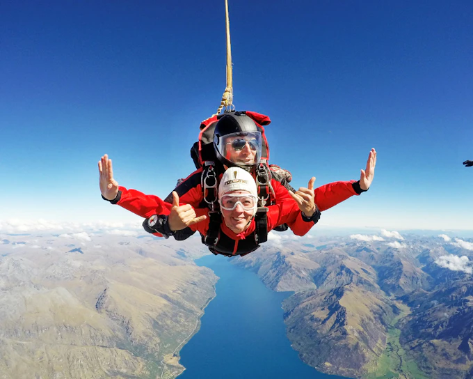 Tandem Skydiving at Queenstown