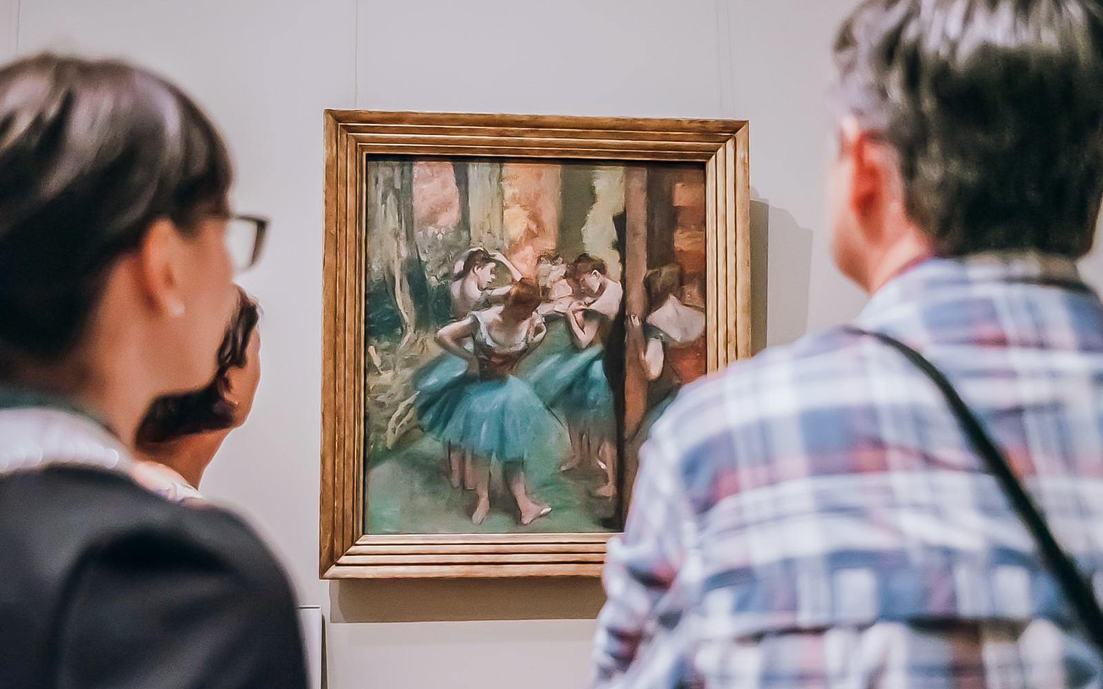 Visitors exploring exhibits at the Metropolitan Museum of Art, New York City.