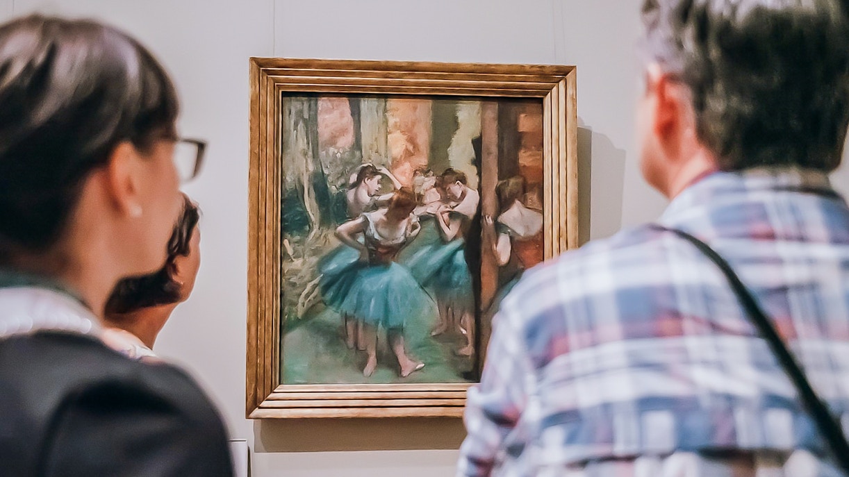 Dancers Pink And Green by Edgar Degas