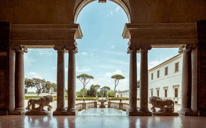 geführte tour durch die villa medici und die französische kunstschule-1