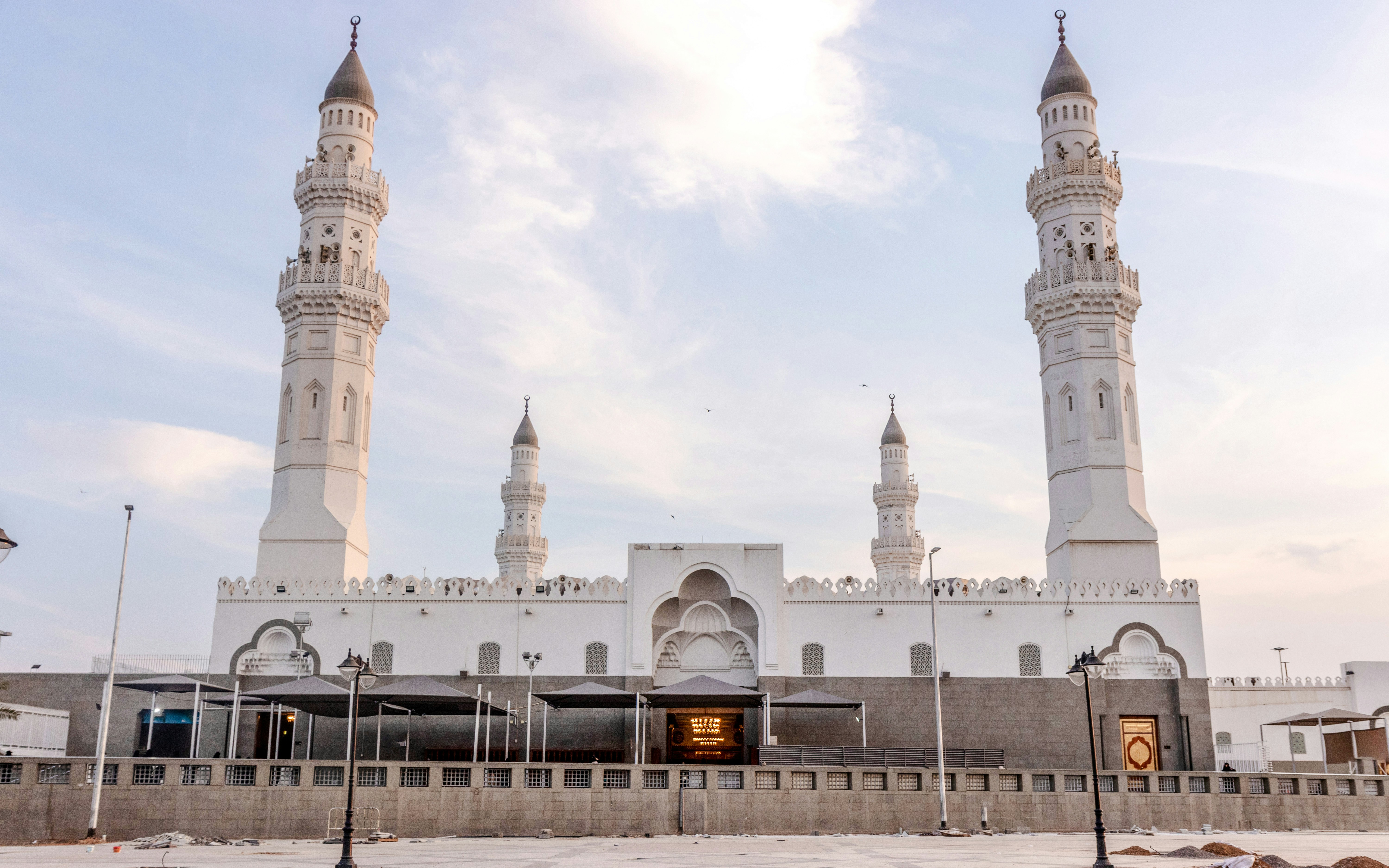 Quba mosque in Madina, Saudi Arabia