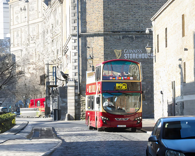 Combo: Big Bus Dublin Hop-on Hop-off Bus Tour + Guinness Storehouse Tickets