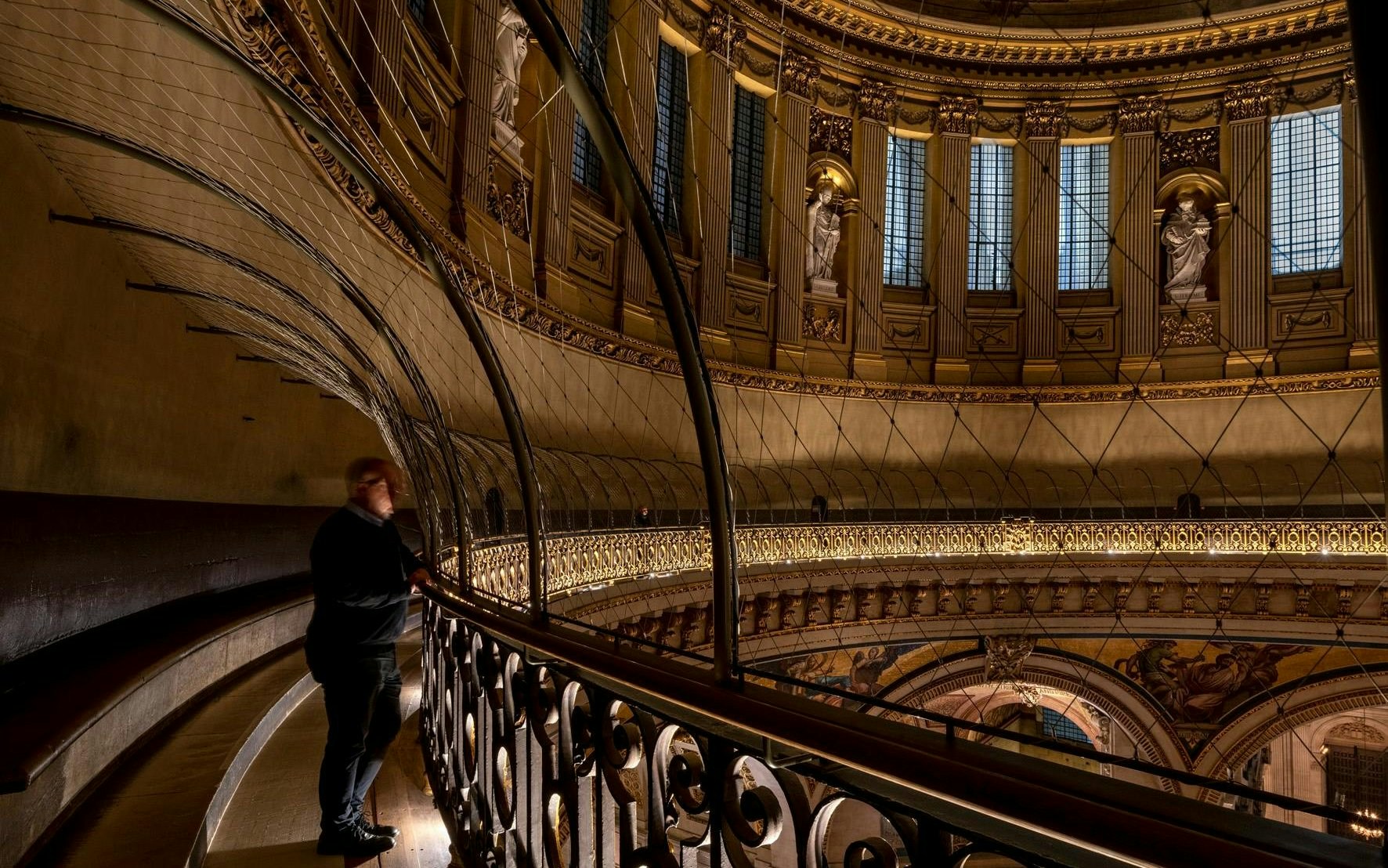 View from the dome galleries of St Paul’s Cathedral