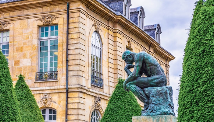 The Thinker by Auguste Rodin
