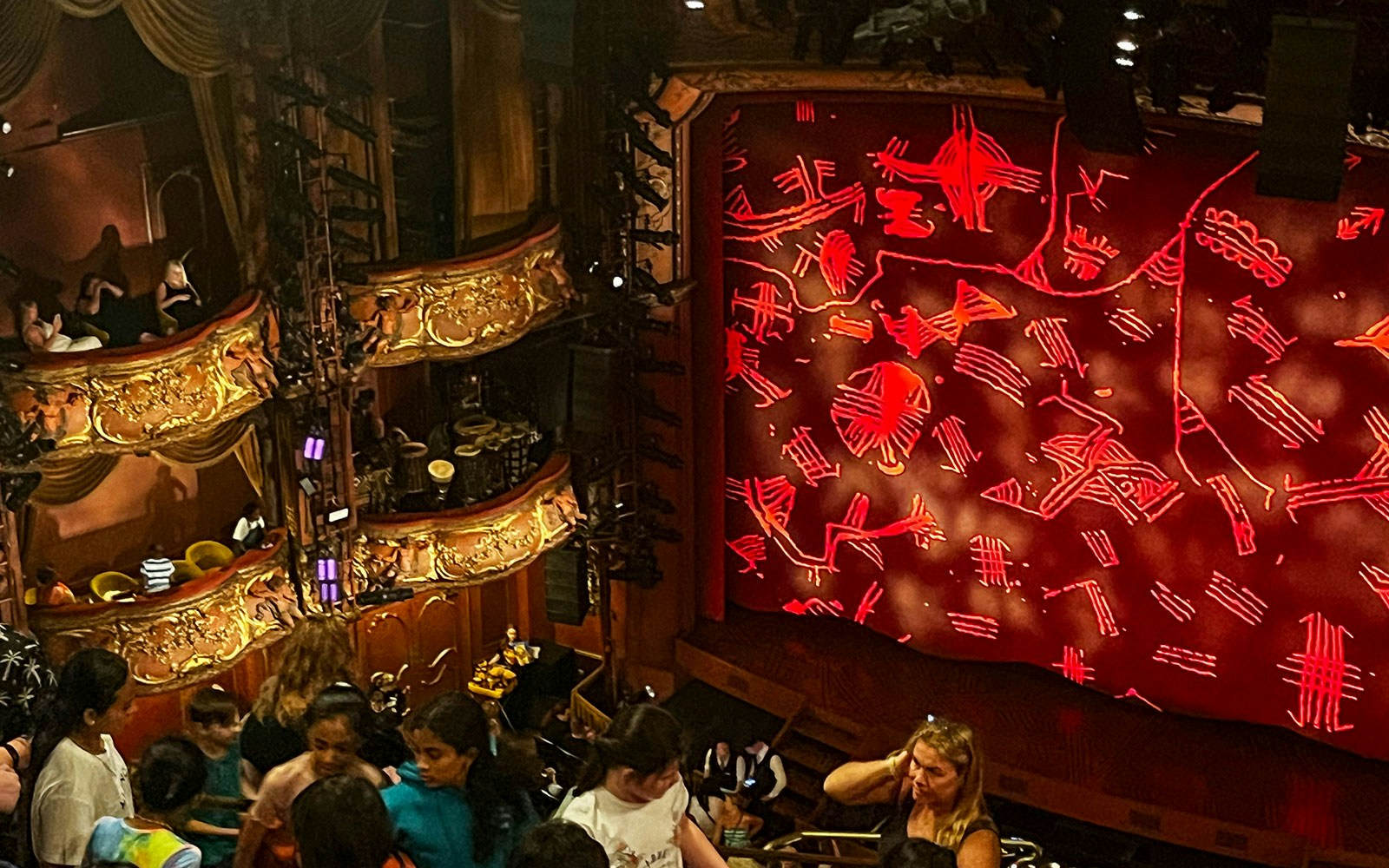 "Section: Grand Circle
Seat: B 34
Date: Jul 24, 2024
Show: Lion King"