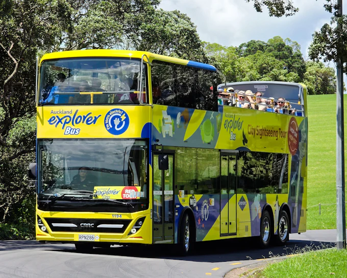 Explorer Bus: Auckland Hop-On Hop-Off Bus Tour