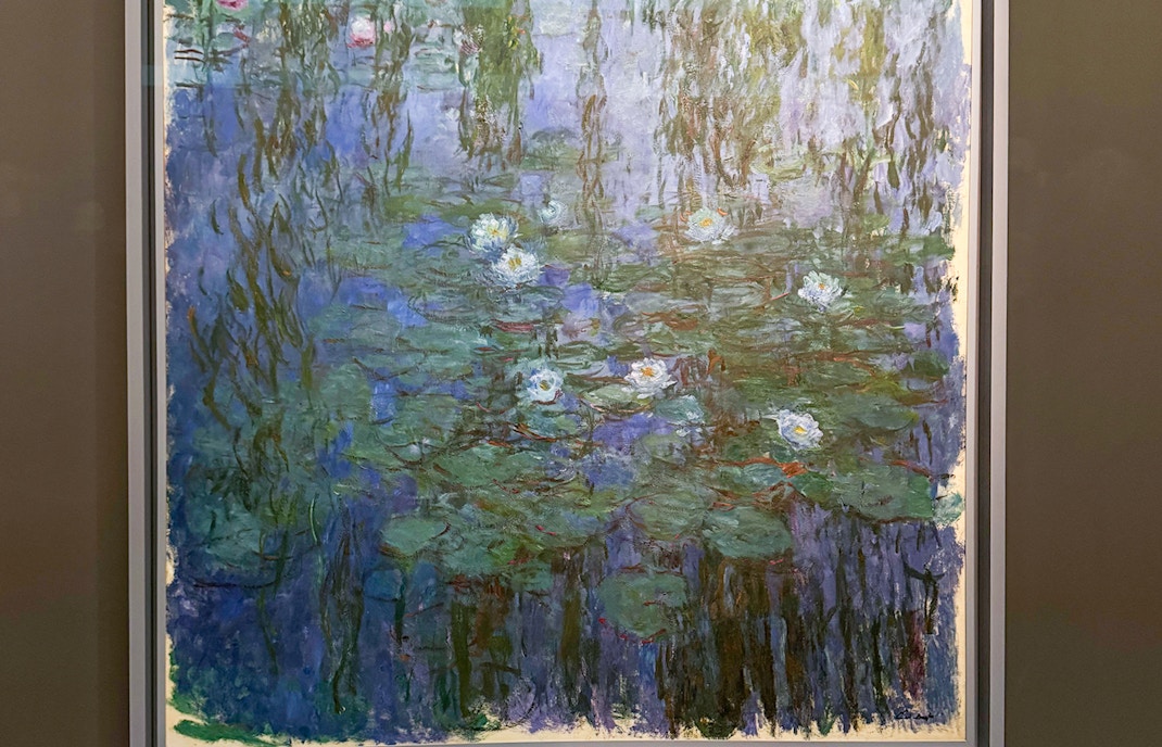 Nymphéas bleus - Claude Monet