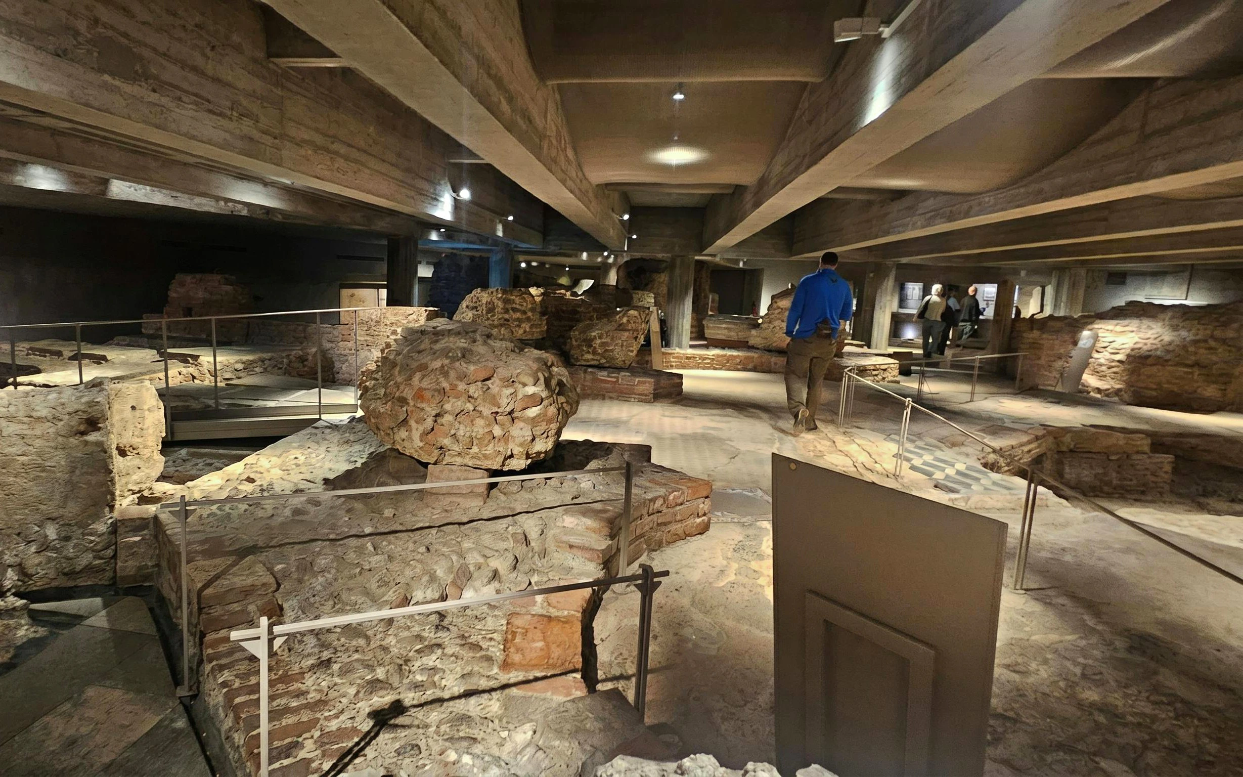 San Giovanni alle Fonti archaeological site beneath Milan Cathedral.