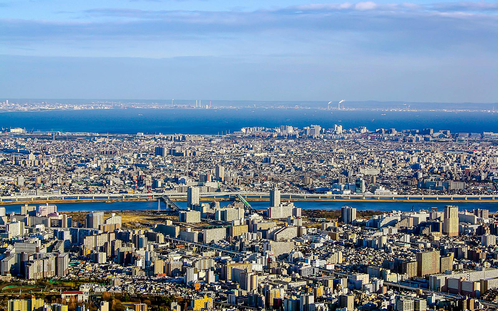 View from Tokyo Skytree.