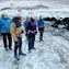 Randonnée guidée sur un glacier