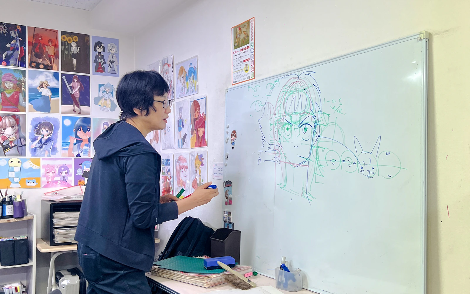 Tokyo Manga and Anime Drawing Workshop with Professional Artist Image 2