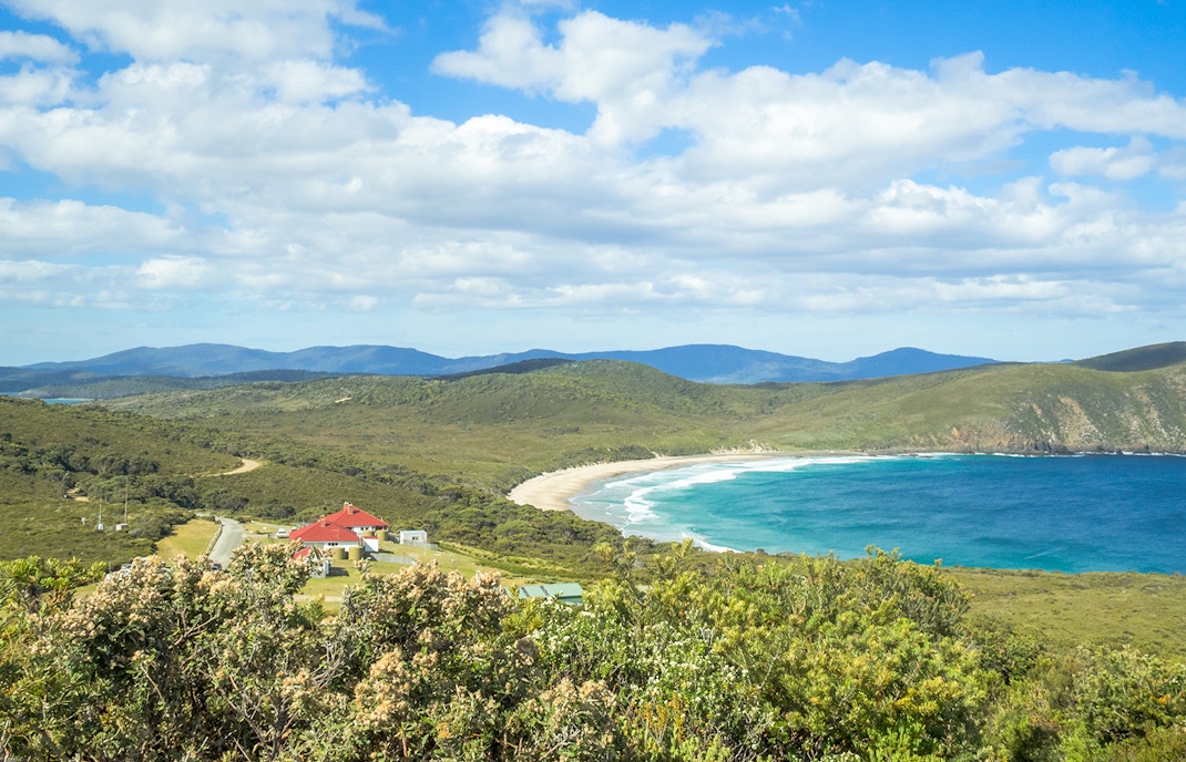 A house on the seashore of the Cloudy Bay