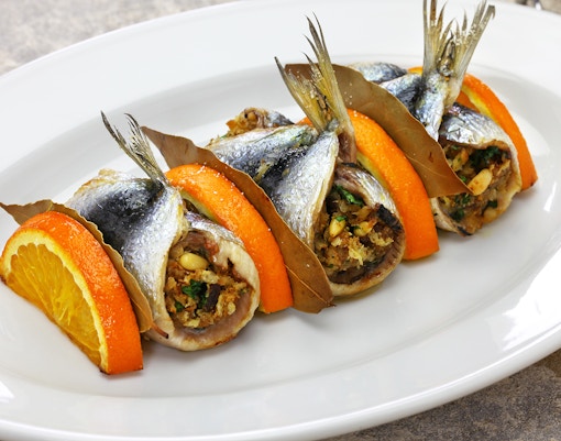 Sarde a Beccafico