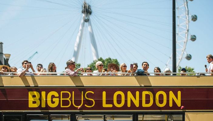 Tour de Londres en Big Bus avec vue sur le London Eye et croisière sur la Tamise.
