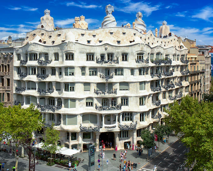 La Pedrera-Casa Milà Skip-the-Line Tickets with Audio Guide