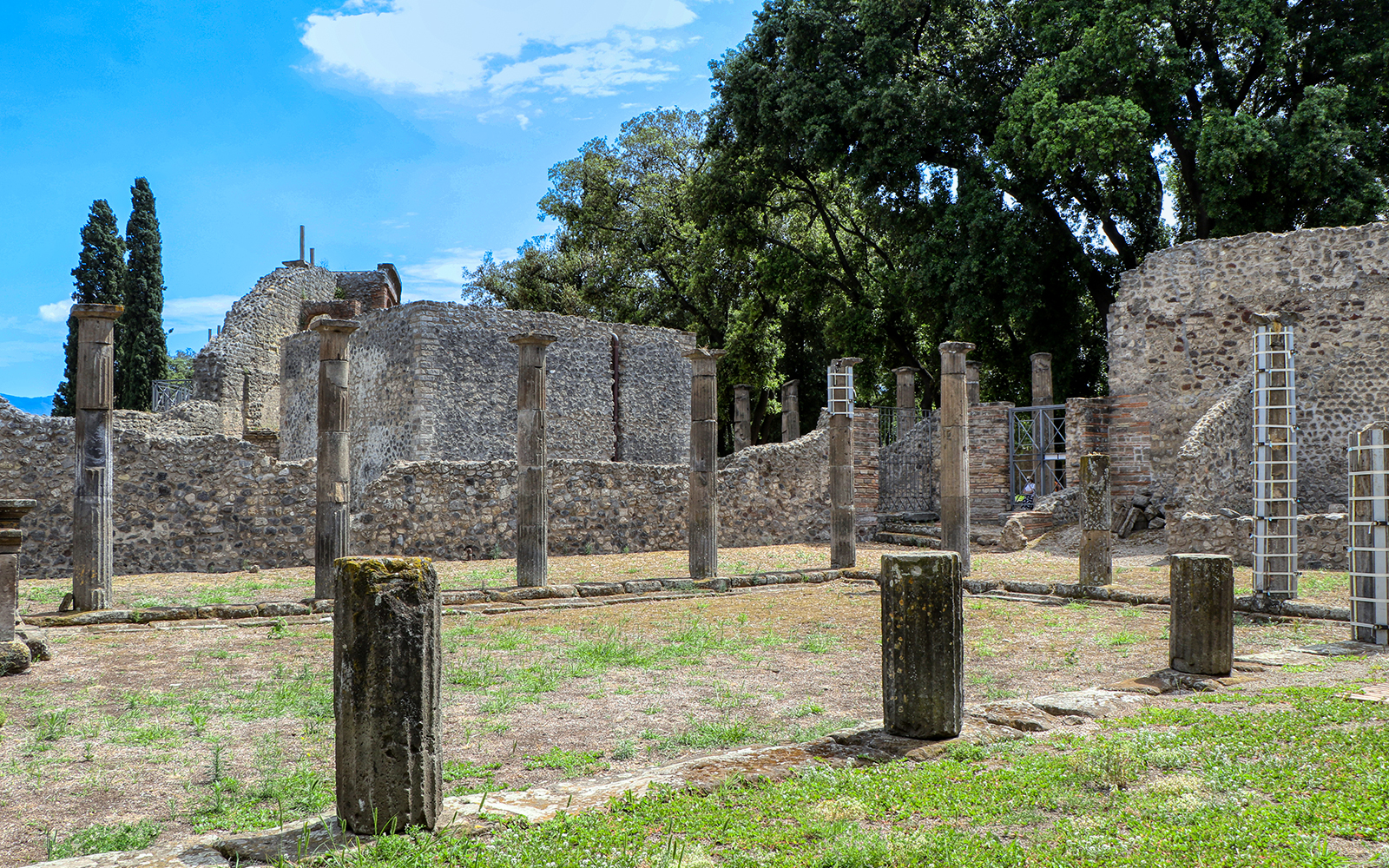 Pompeii Gymnasium Wrestling ground