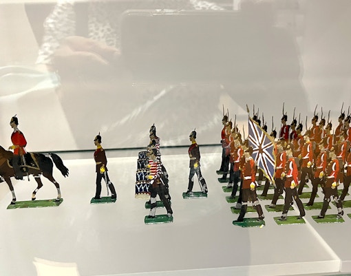 Army Museum Paris Underground Command Center with historical military artifacts displayed.