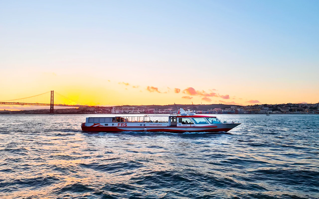Lisbon Sunset Cruise on Tagus River
