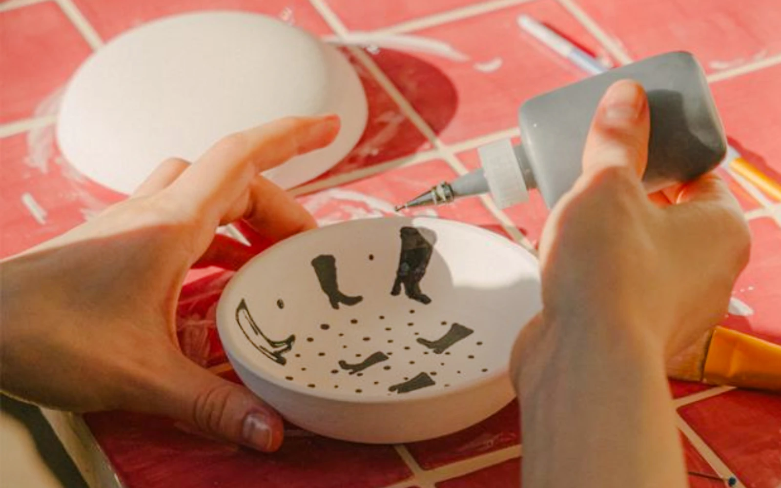 Essaouira Private Ceramic Painting Class for Two
