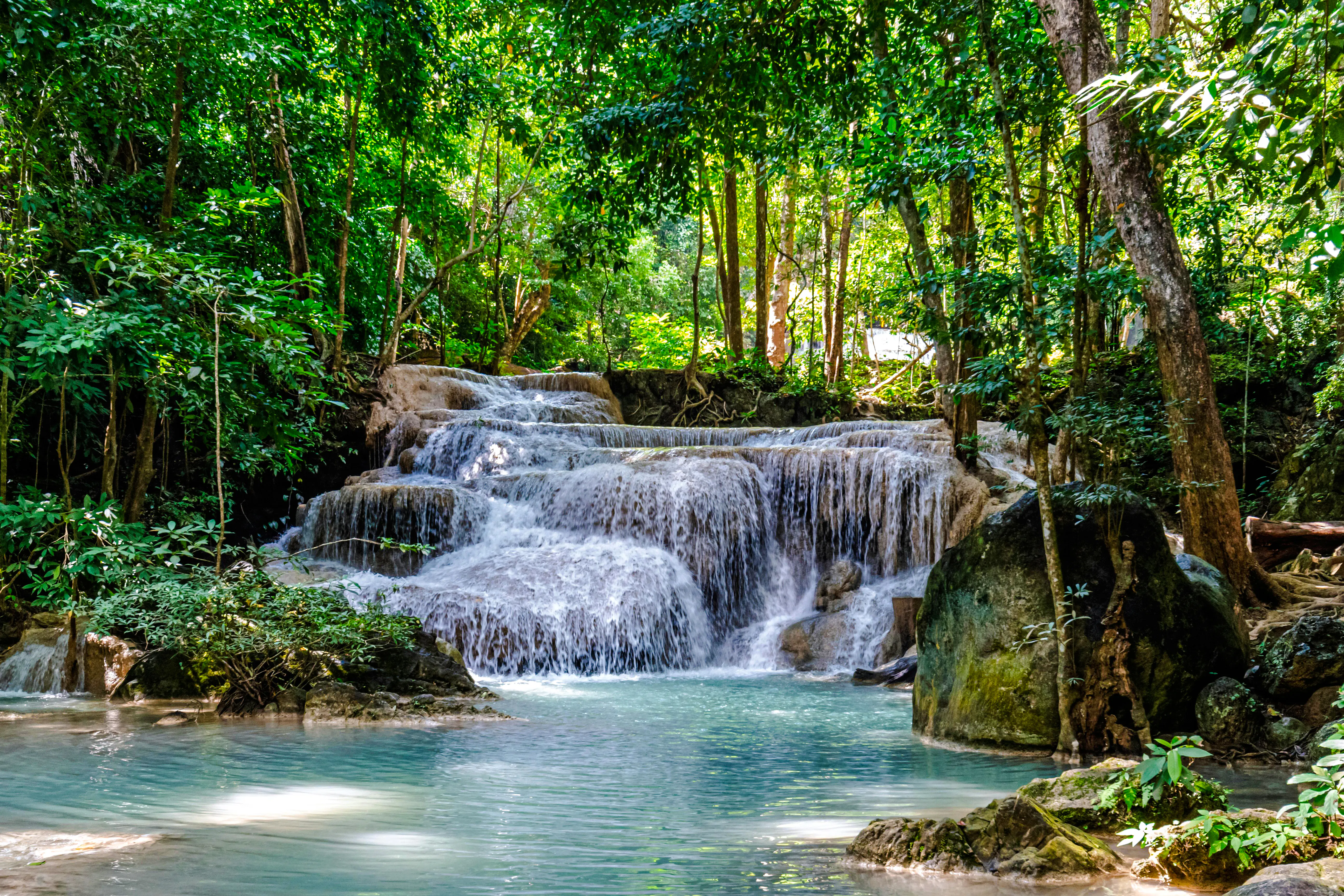 ab bangkok: tagesausflug nach kanchanaburi und in den erawan-nationalpark mit privatem transfer-3