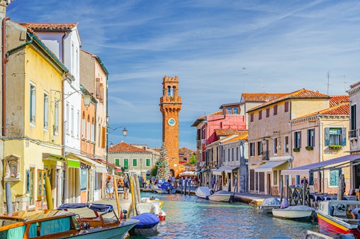 Murano, Burano und Torcello: Insel-Bootstour mit Glasbläserei