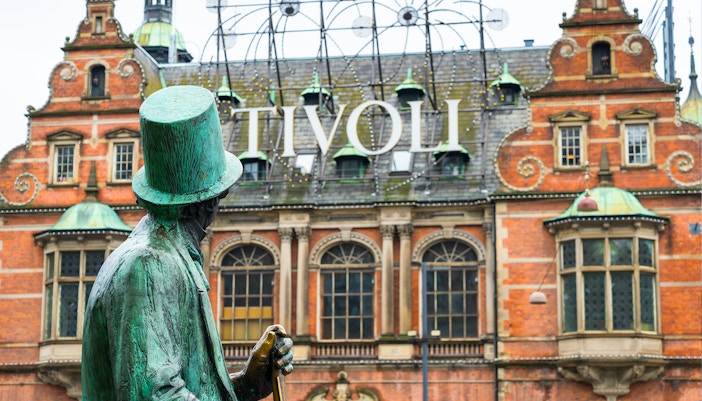 Tivoli Gardens in Copenhagen