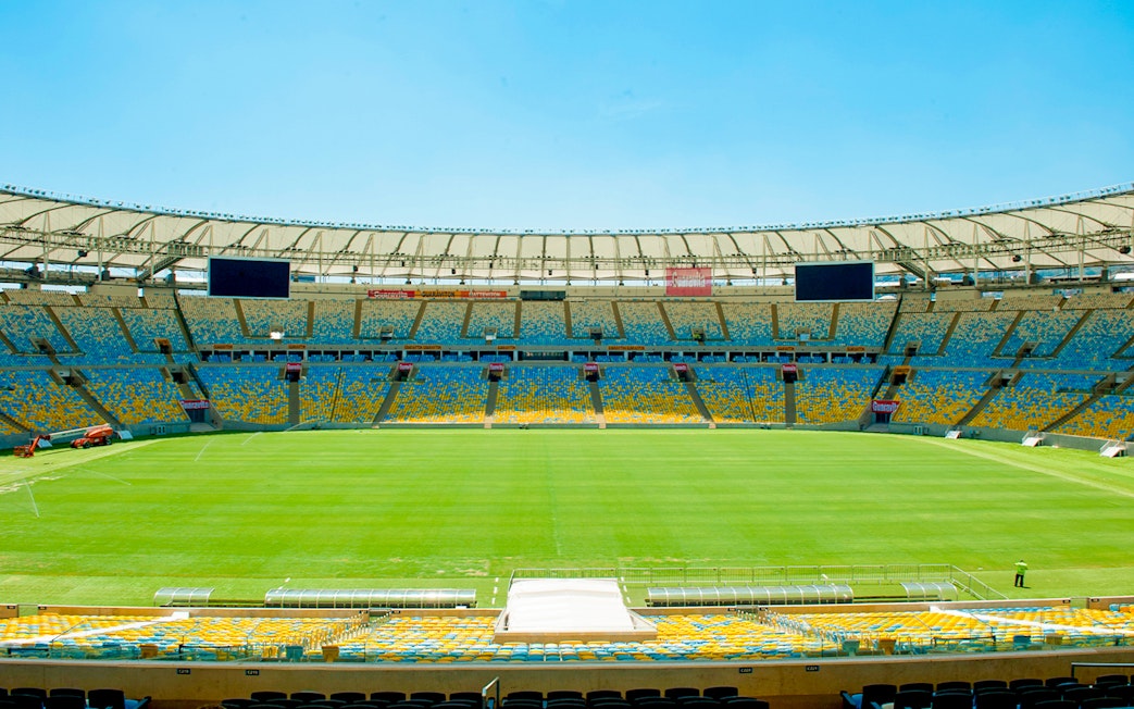 Maracanã Stadium in Rio de Janeiro, part of the full-day trip itinerary.