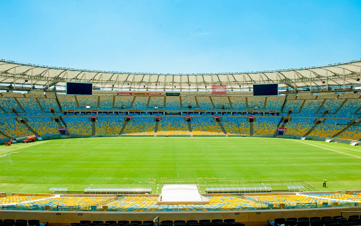 Maracanã Stadium in Rio de Janeiro, part of the full-day trip itinerary.