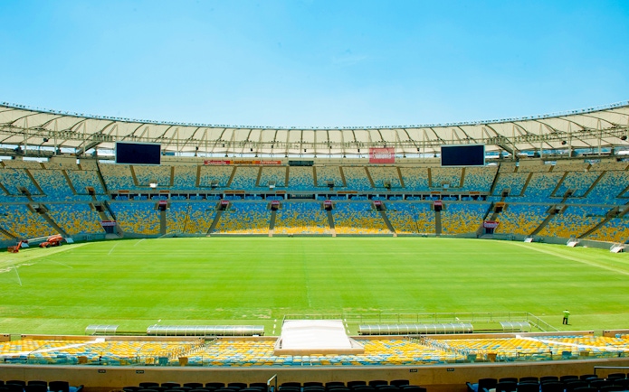 Maracanã Stadium in Rio de Janeiro, part of the full-day trip itinerary.