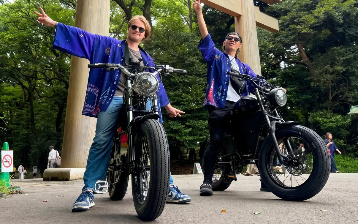 Tokyo: Shibuya 2-Hour Electric Go-Karting & E-Bike Tour Experience by EV Kart