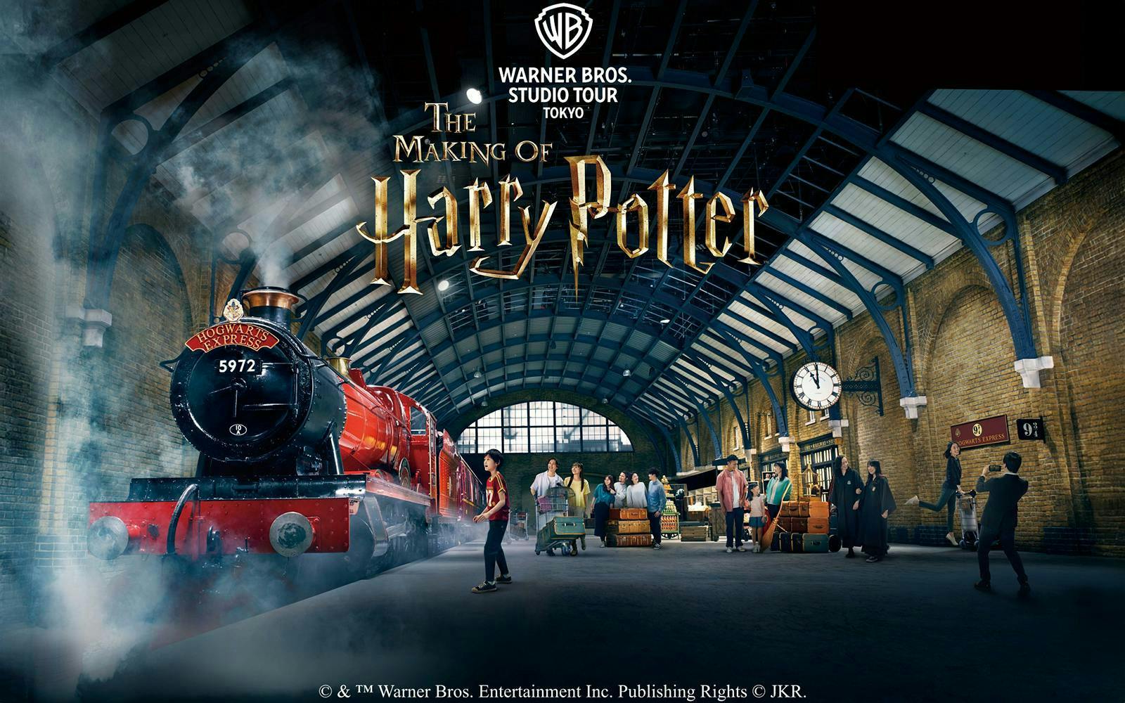 Hogwarts Express at Warner Bros. Studio Tour Tokyo, The Making of Harry Potter exhibit.