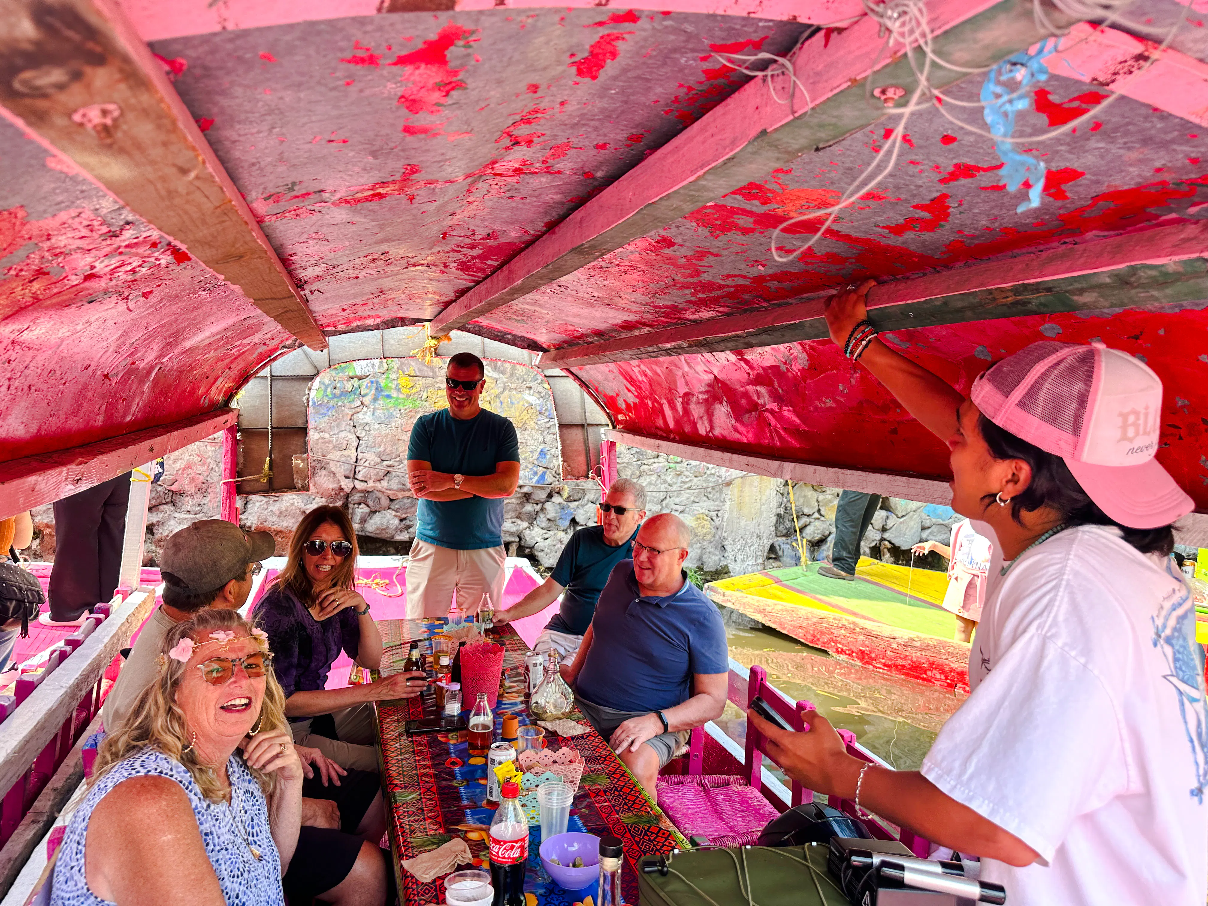 Xochimilco Trajinera Boat Tour with Pulque and Mezcal Tasting
