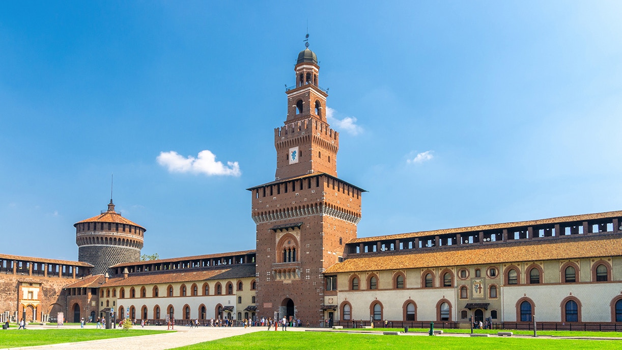 Sforza Castle near Last Supper