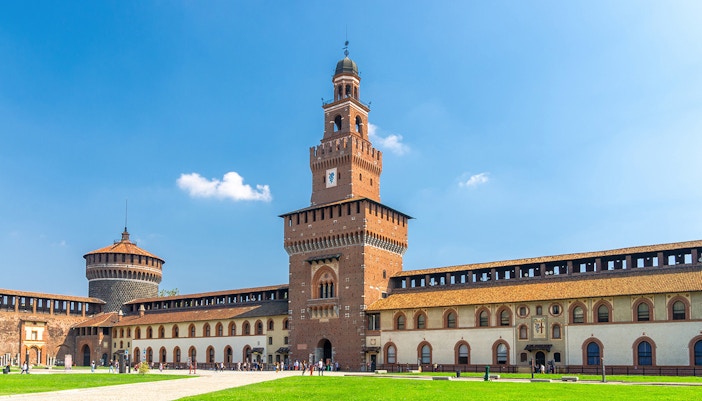 Château Sforza, Duomo Milan